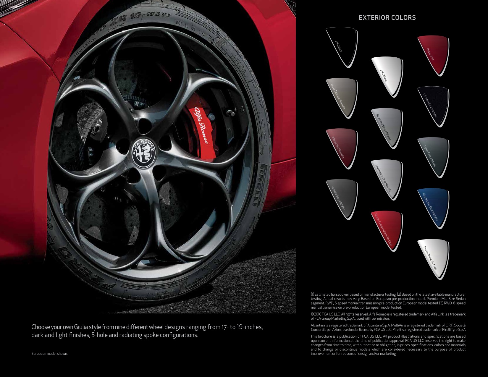 2017 Alfa Romeo Giulia Brochure Page 10